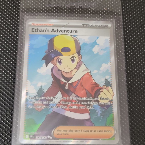 Ethan's Adventure Pokemon card like new