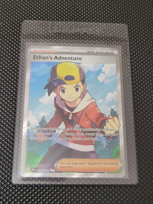 Ethan's Adventure Pokemon card like new