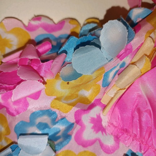 Barbie Blossom Beauty vintage dress used with floral pattern
