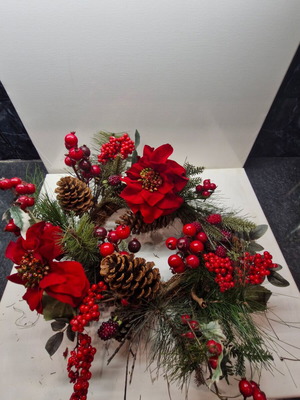 Christmas wreath like new