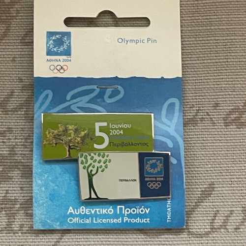 Olympics Athens 2004 pins new, set of two