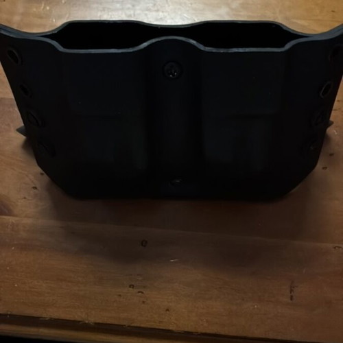 Double Open Type Magazine Holster made of Kydex like new