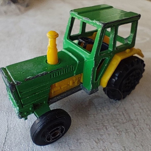 Majorette Tracteur No 208 1:65 vintage metal tractor used