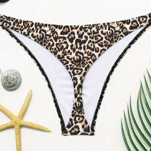 Brazil men's swimwear new, animal print, comfortable fit, size XL