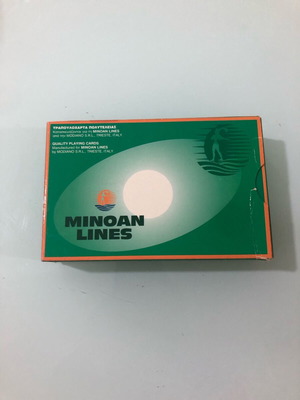 Σετ τράπουλες Minoan Lines καινούργιο, συλλεκτικό