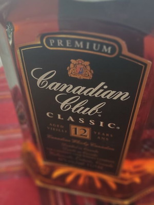 Canadian Club 12 Classic 1 Liter sealed