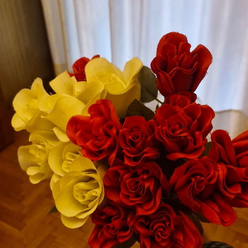 Artificial flowers decorative bouquet 60 cm like new