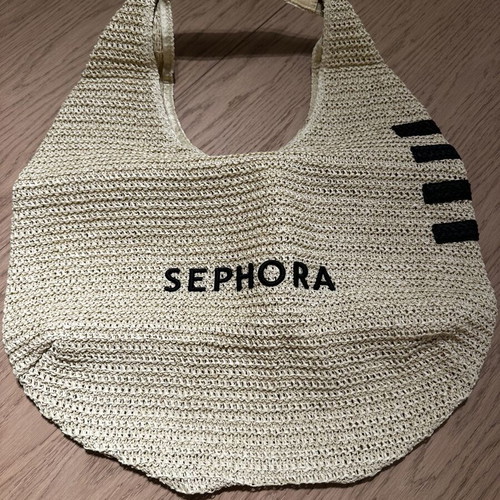 Straw bag Sephora new, shoulder beige