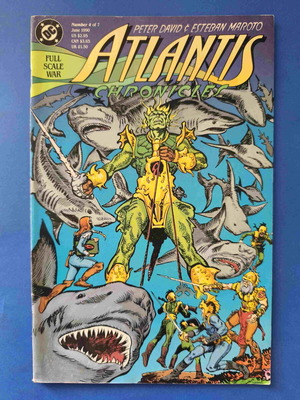 Atlantis 4 comic book used, English