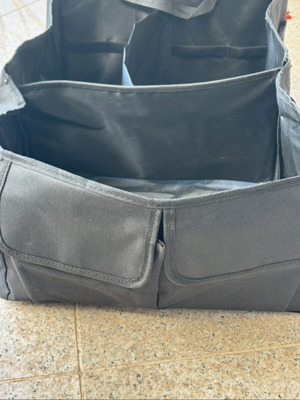 Car trunk storage bag like new with dividers