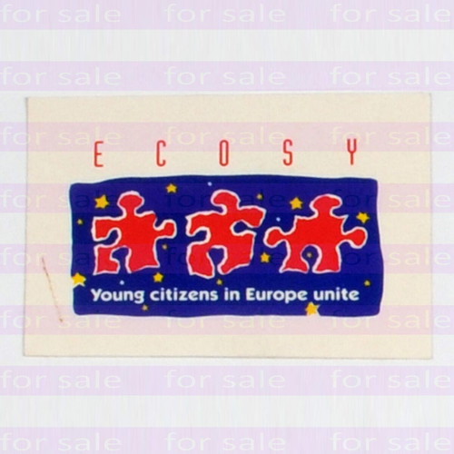 IUSY ECOSY 1992 sticker and postcard collection like new