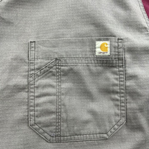Carhartt Wip men's XL gray T-shirt with pockets used, medical workwear