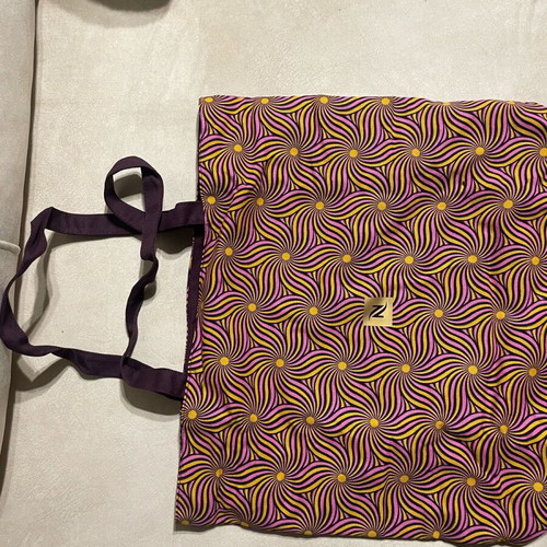 Nespresso tote bag new, multicolor purple
