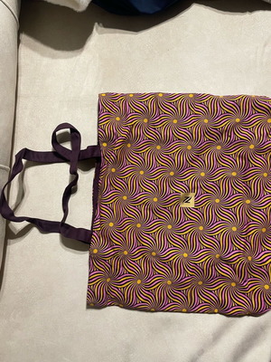 Nespresso tote bag new, multicolor purple