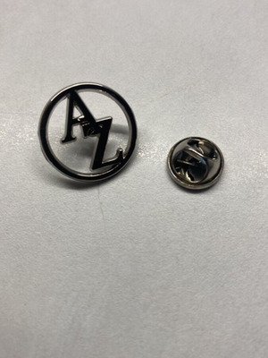 AZ Silver Pin new, gray