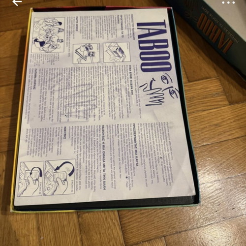 Taboo board game like new