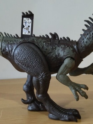 Jurassic World Dryptosaurus action figure like new with sound