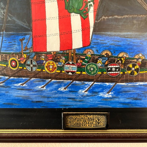 Vikings painting like new