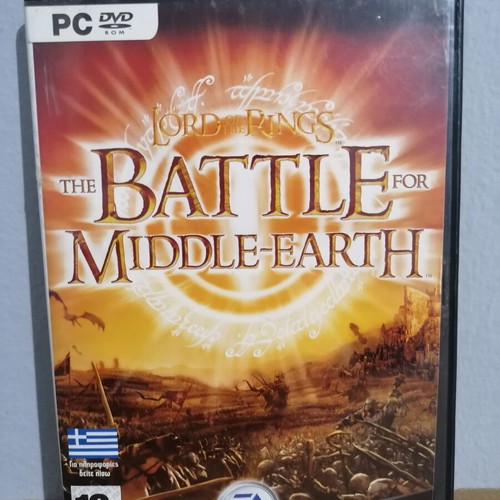 The Lord of the Rings The Battle for Middle Earth case and cover used