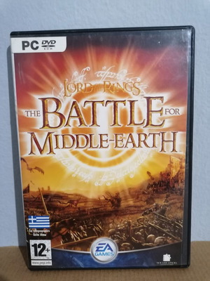 The Lord of the Rings The Battle for Middle Earth case and cover used