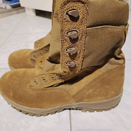 Belleville C312ST 12.5R boots like new, brown suede and Cordura