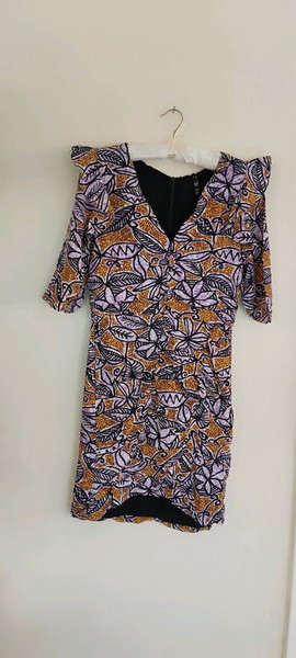 Μίνι φλοράλ φόρεμα Zara Trf Large