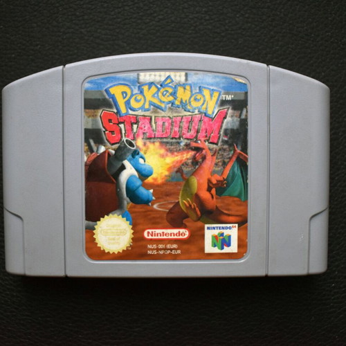 Pokemon Stadium Nintendo 64 game used, European edition