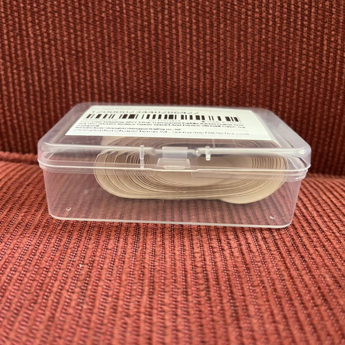Protective Tape for Tennis Rackets New Pack of 4 Transparent Strips