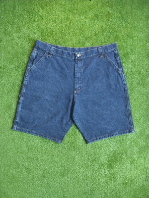 Wrangler Cargo Denim Shorts size L like new, blue
