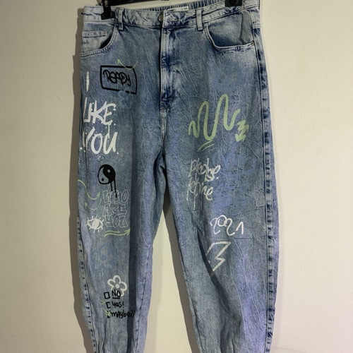 Bershka Denim Jogger Jeans like new, size XL