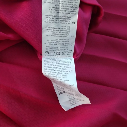 Mohito pleated skirt new without tags, raspberry red, size M