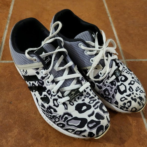 ZX Flux Adidas 38 2/3 λεοπαρ μεταχειρισμένα αθλητικά
