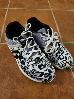 ZX Flux Adidas 38 2/3 λεοπαρ μεταχειρισμένα αθλητικά