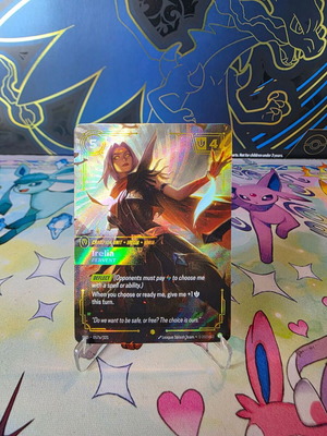 Irelia Fervent V.2 Showcase Spiritforged Riftbound card new