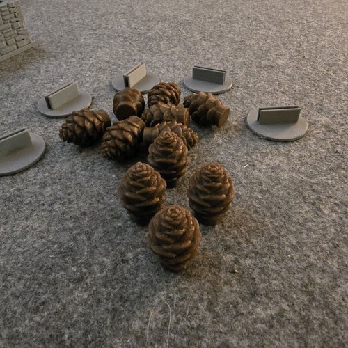Cascadia 3d printed nature tokens and card stands new