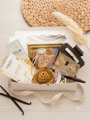 Pampering set new for relaxation and skincare
