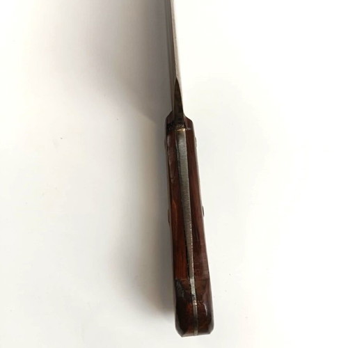 Sabatier Trumpet chef knife used, handmade heavy early 20th century