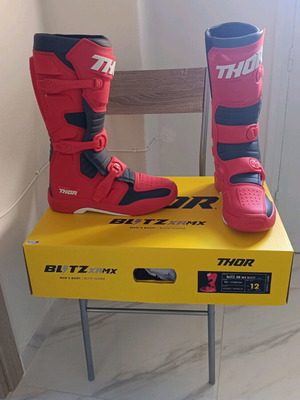 Μπότες μηχανής Thor Blitz xrmx νούμερο 47 καινούργιες