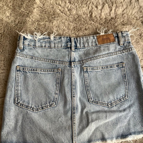Jean γυναικεία φούστα mini Zara σε άριστη κατάσταση, μπλε, μέγεθος XS & S