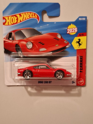 Ferrari Dino 206 GT Hot Wheels καινούργιο