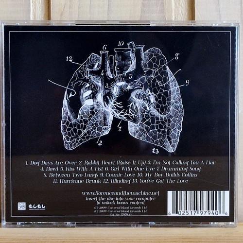 Florence + the Machine Lungs CD like new, rock