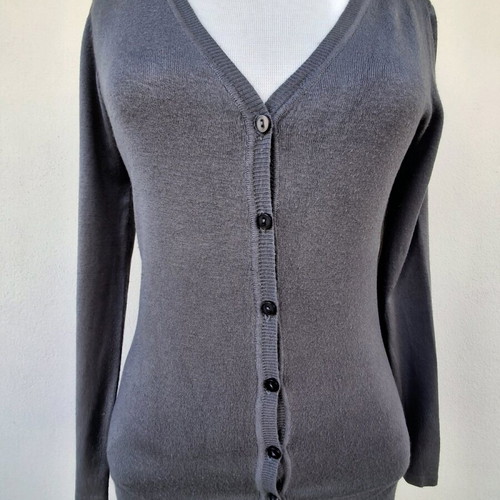 Miss Simbolo cardigan size M gray like new