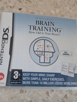 Brain Training How Old Is Your Brain? Nintendo DS game