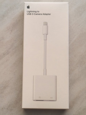 Apple Lightning to USB 3 Camera Adapter