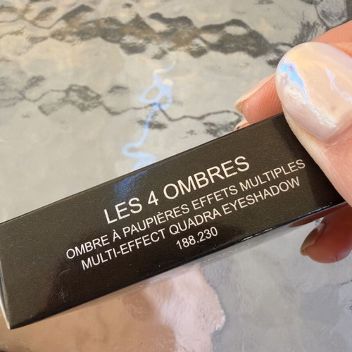 Chanel Les 4 Ombres Splendeur et Audace Eyeshadow Palette new with box