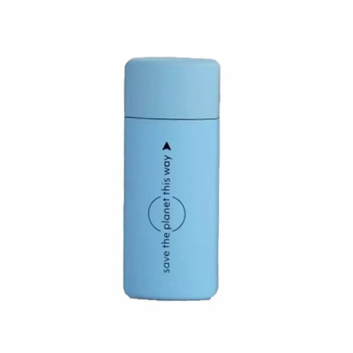 Rubber pocket ashtray Champ blue new