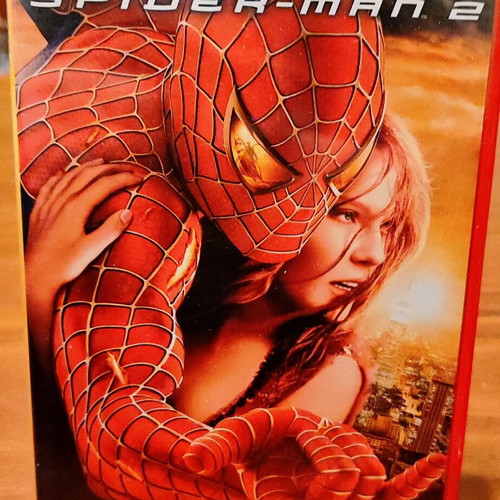 Spiderman 2 double collectible DVD case like new