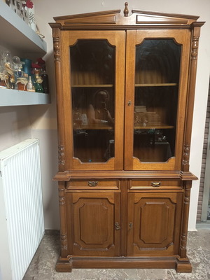 Wooden buffet used