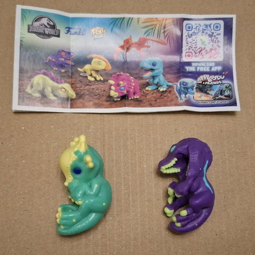 Kinder dinosaur collection new pack