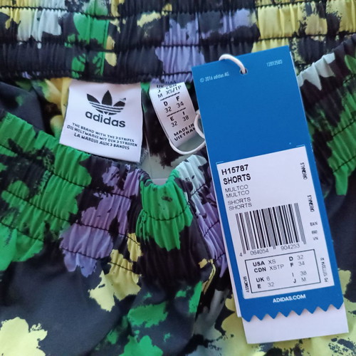 Adidas Multicolored Shorts (XS)